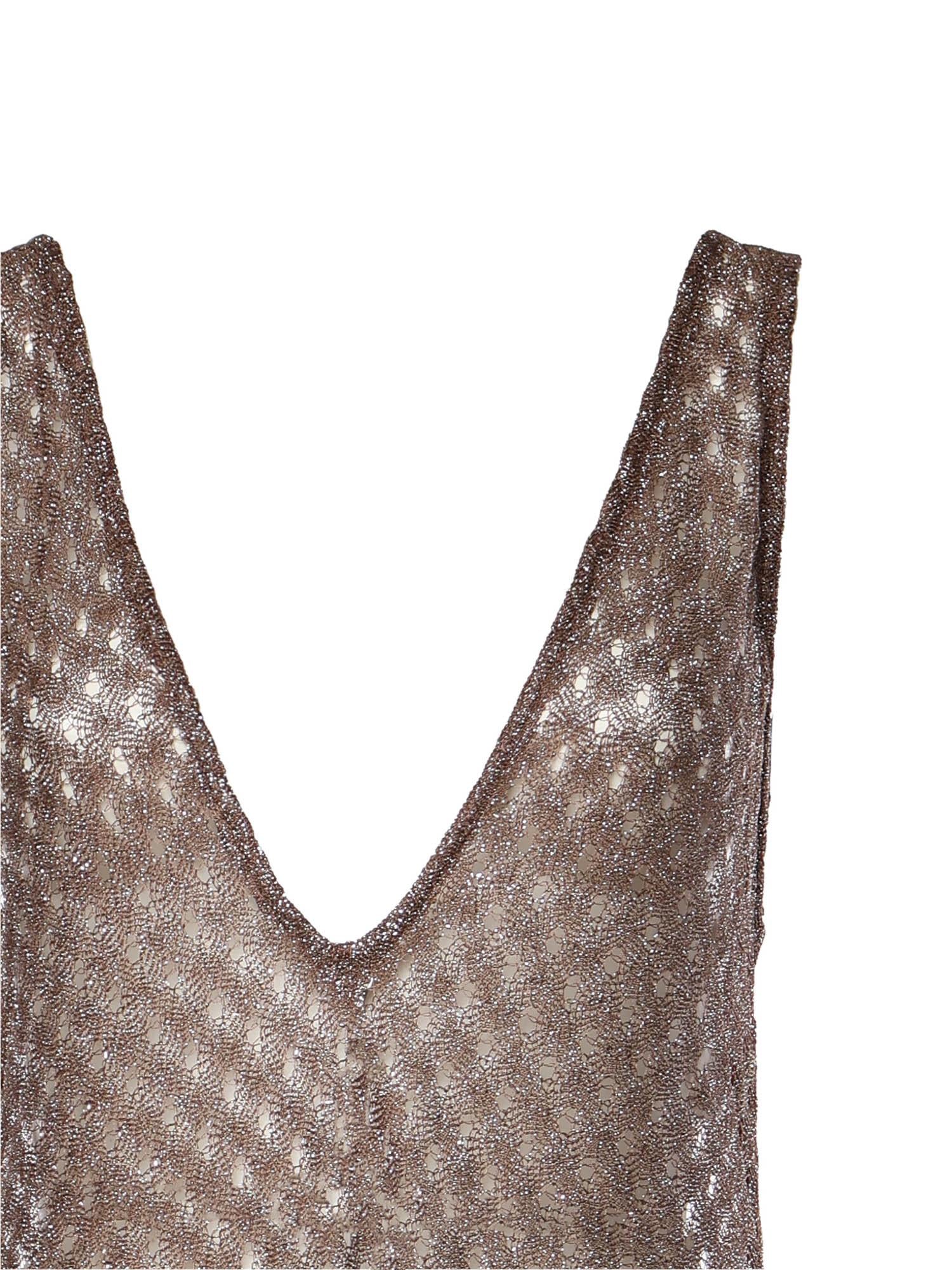 Abito copricostume in viscosa lamé motivo ragnatela MS26SQ0P BR014DS80EE MISSONI 