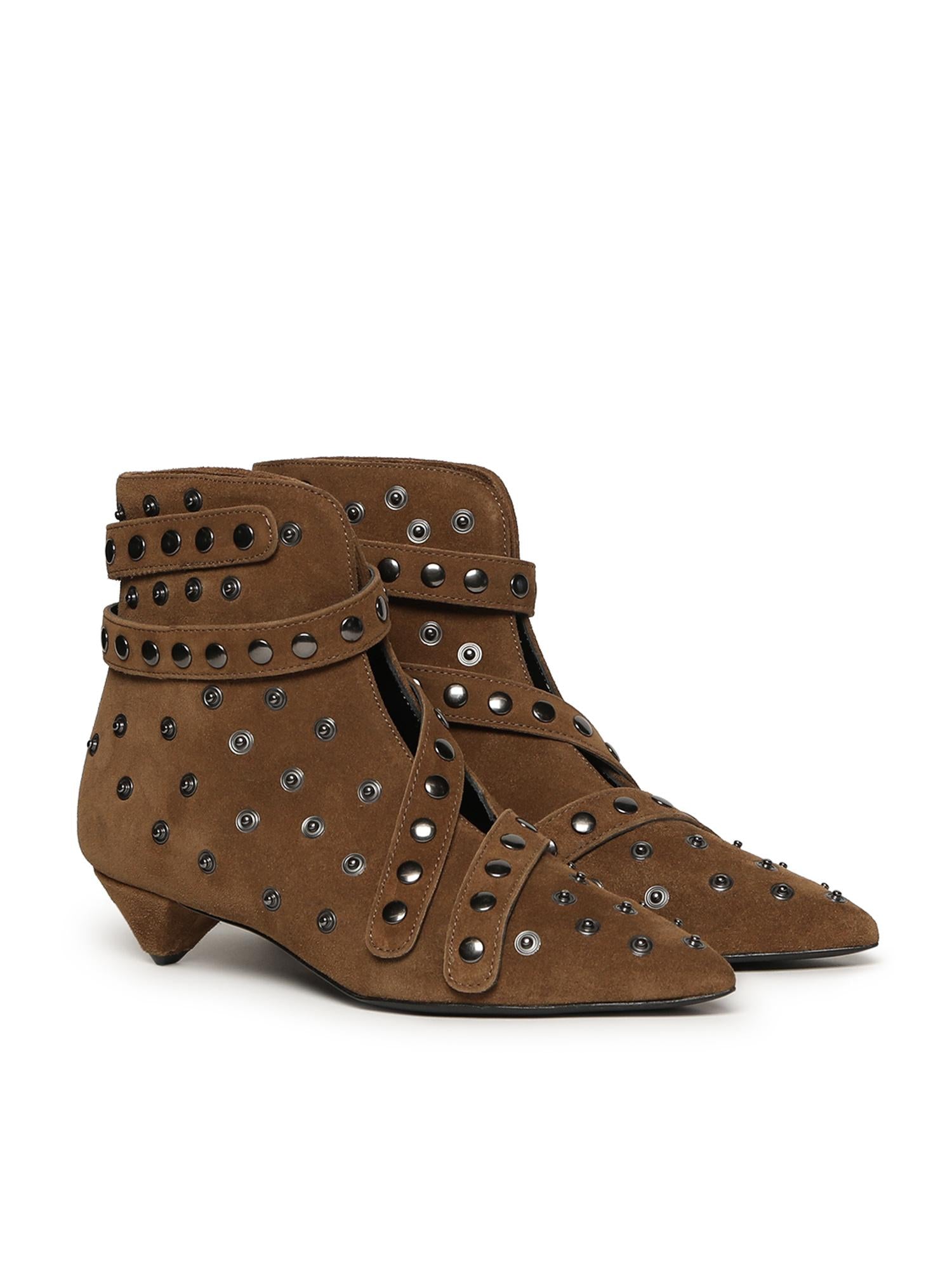 Ankle boots in camoscio ALEX FARRO ALCHIMIA 