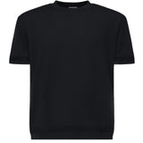 T-shirt in maglia di cotone e seta<BR/> K10919C00011 M6329742 MONCLER 