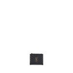Portafogli bi-fold cassandre matelassè 575879 BOW011000 SAINT LAURENT 