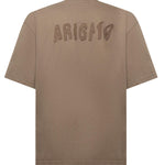 T-shirt Memo in cotone A3461003 STONE BROWN AXEL ARIGATO 