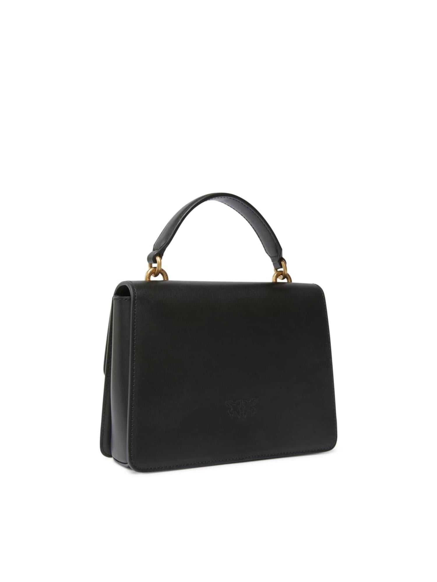 Borsa mini a mano Love Bag Top Handle in pelle 100071 A0F1Z99Q PINKO 