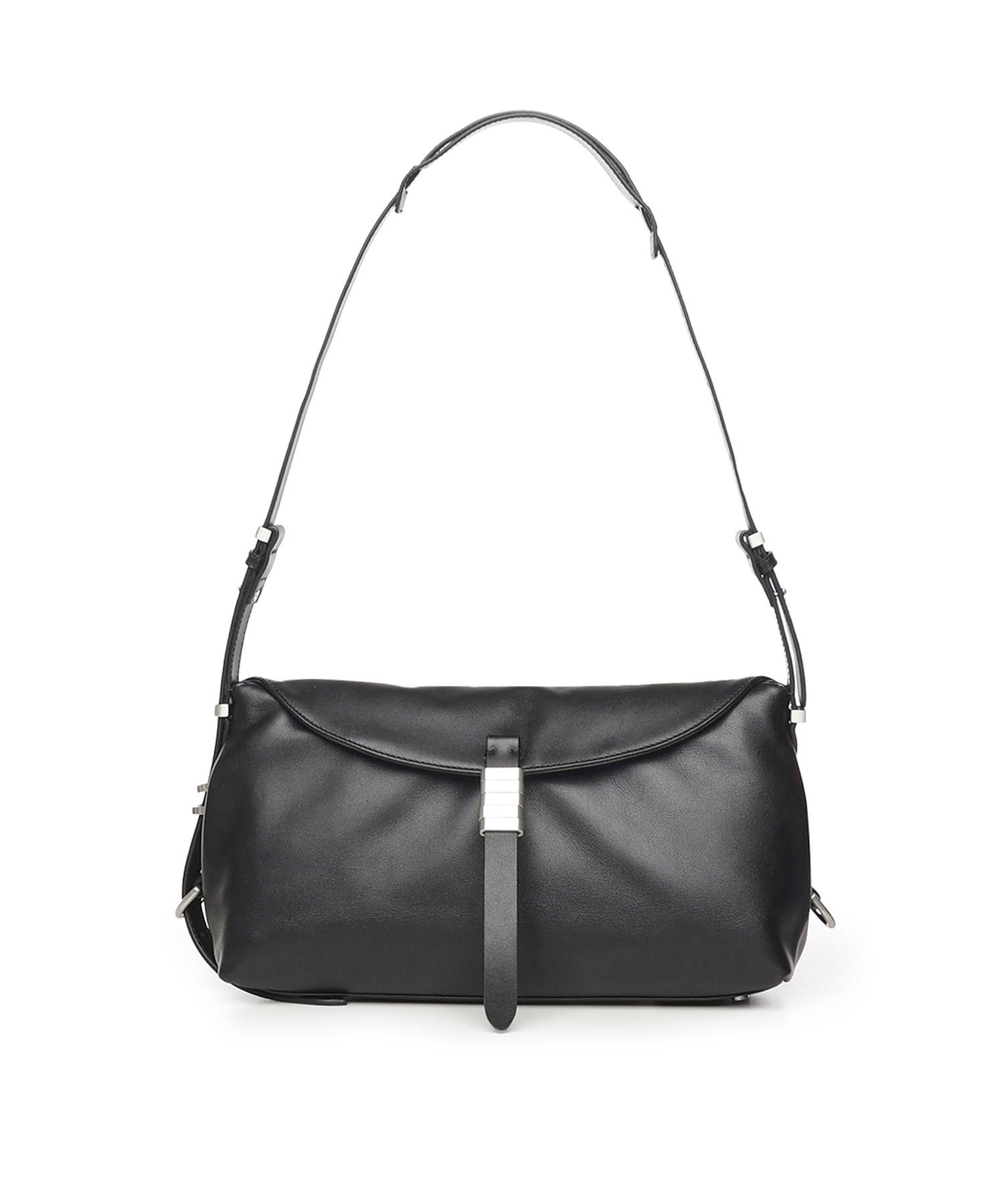 Borsa a spalla Saddle Horizontal media in pelle 105049 A1ZXZ99E PINKO 