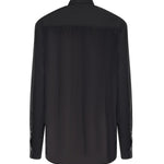 Camicia in popeline e crêpe 105434 A3DLZ99 PINKO 