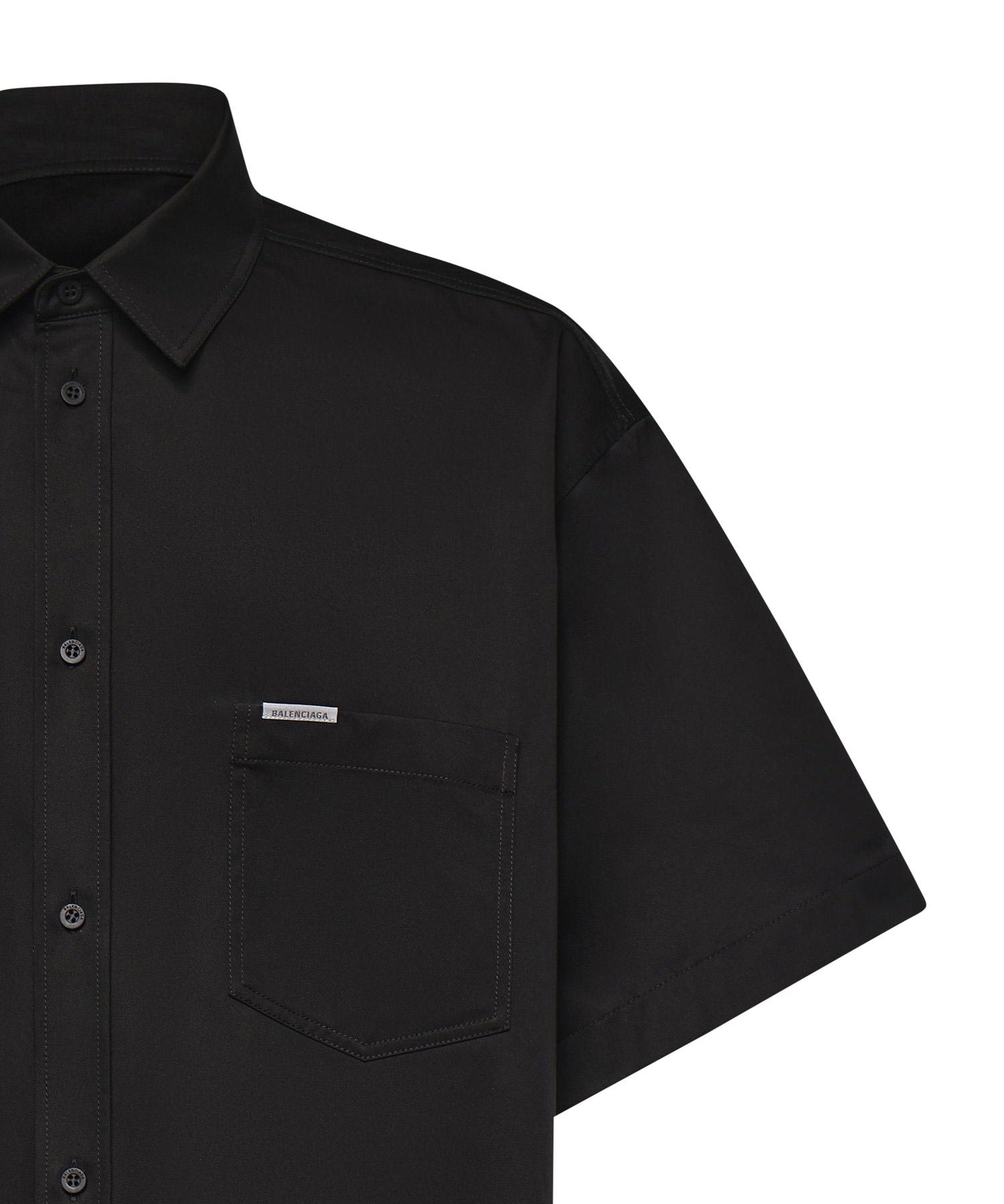 Camicia in cotone con logo 871286 TSP131000 BALENCIAGA 