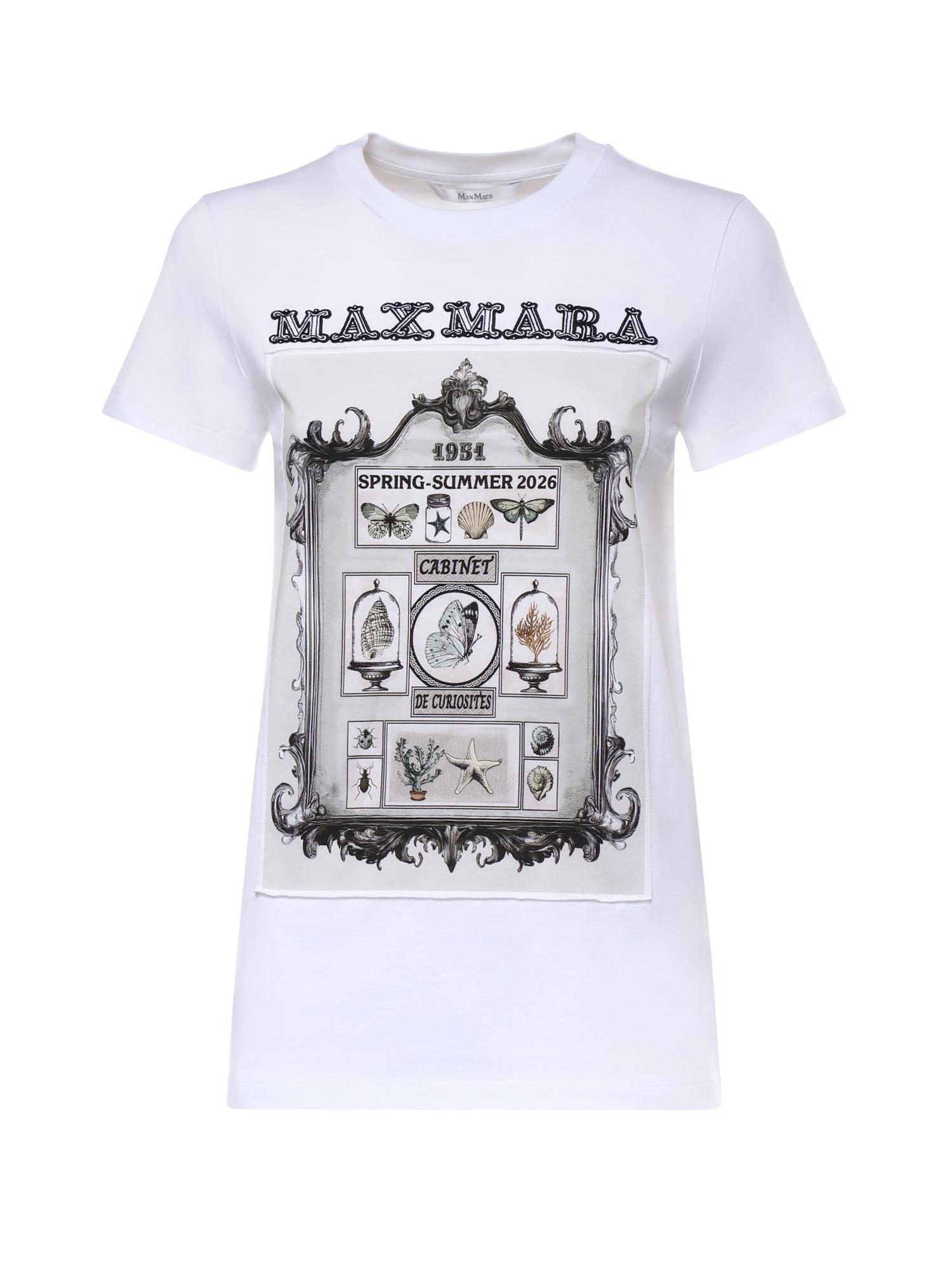 T-shirt in jersey di cotone 2611941062600 020 MAX MARA 