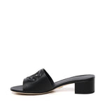 Slide in pelle di vitello e logo DG CR1755 AY32980999 DOLCE & GABBANA 