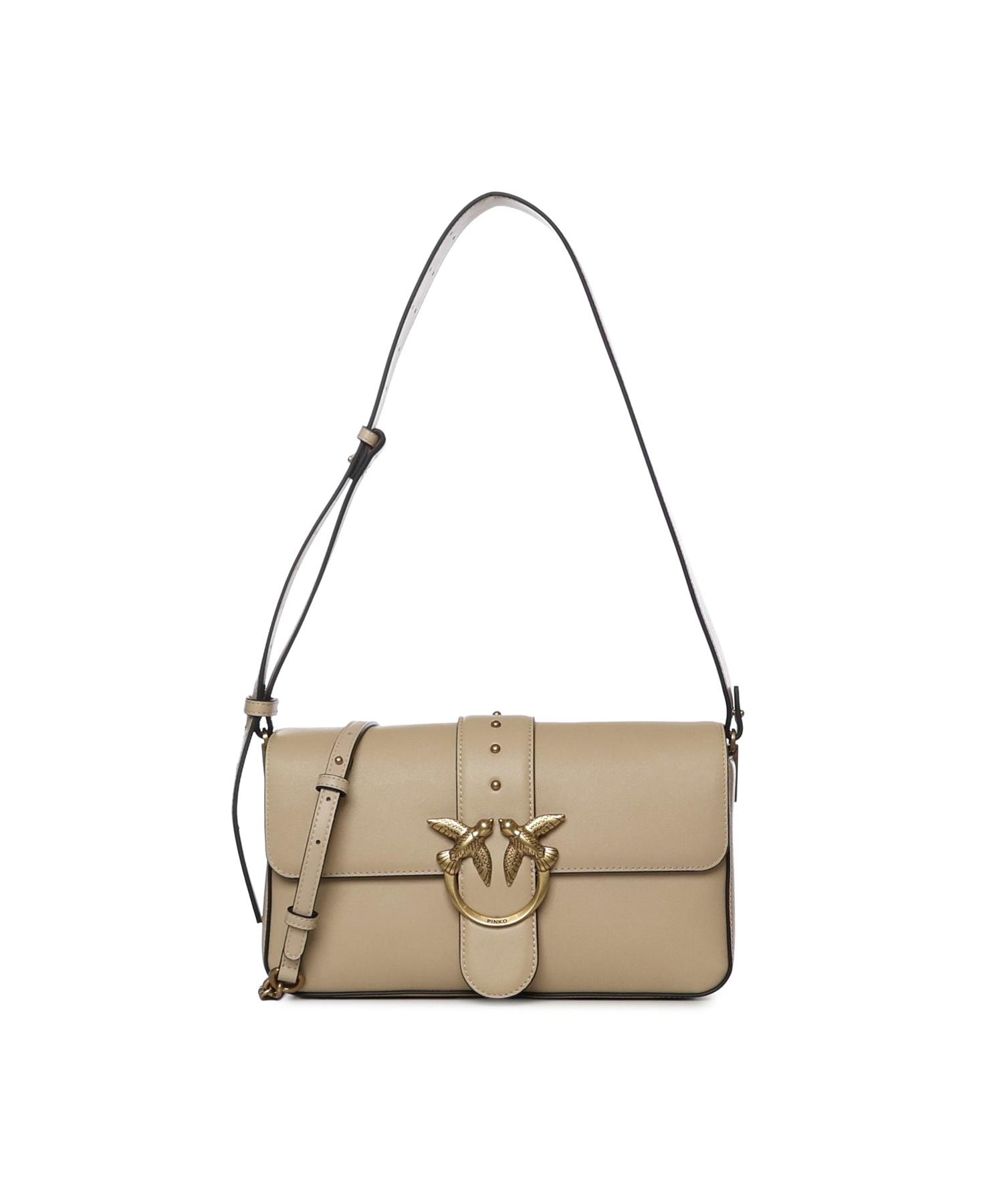 Borsa media a spalla Love Bag in pelle 104524 A0QOC50Q PINKO 