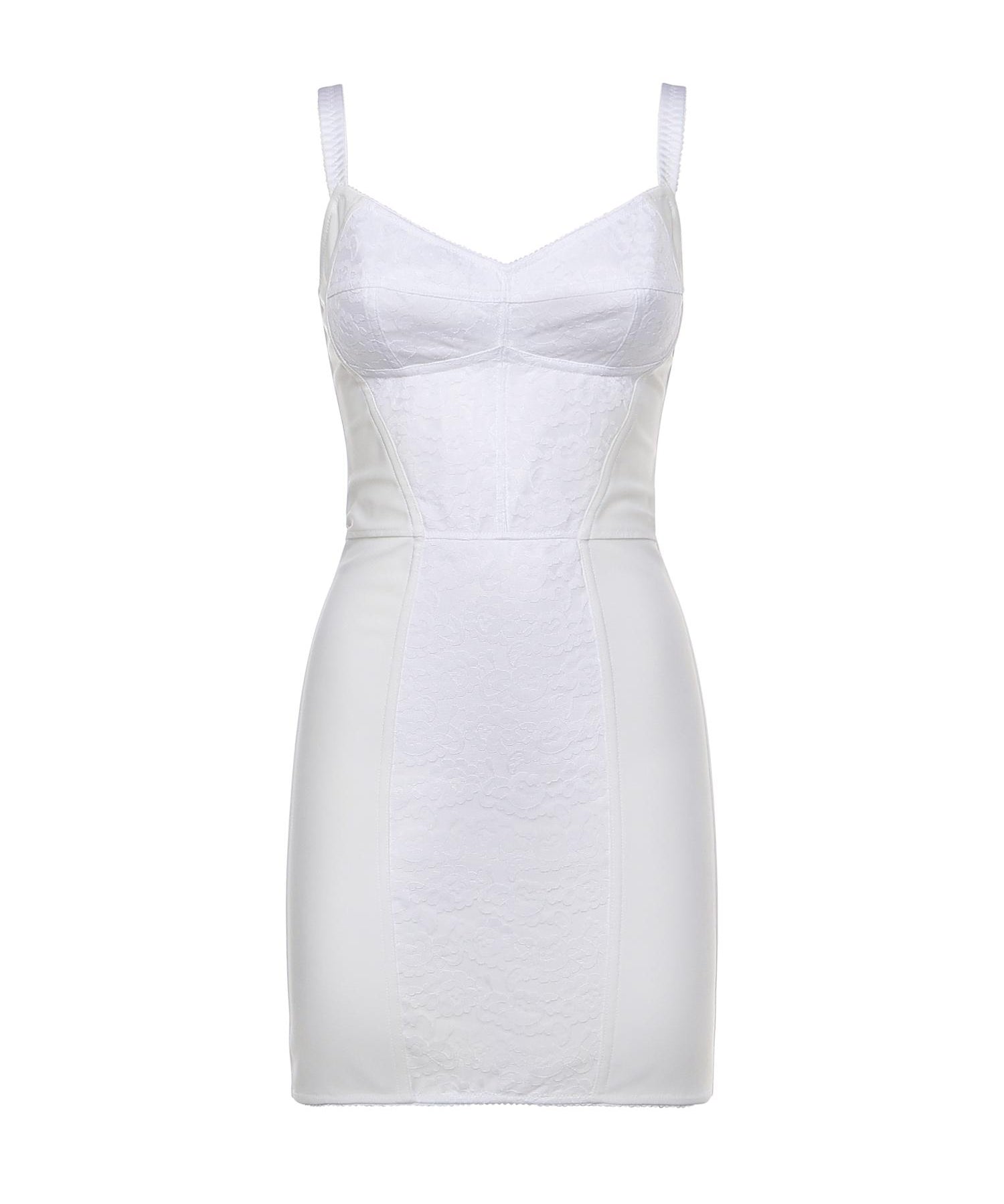 Abito in guaina elastica e pizzo F63G8T GDCLQW0800 DOLCE & GABBANA 