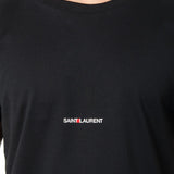 T-shirt logo in cotone 464572 YB2DQ1000 SAINT LAURENT 