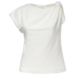 Top asimmetrico in misto cotone 106373 A35DZ05 PINKO 
