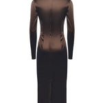 Abito in raso stretch F6TYGT FURADM0694 DOLCE & GABBANA 