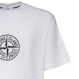 T-shirt con stampa 'All Around Compass' L1S152100001 S0362V0001 STONE ISLAND 