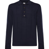 Polo in cotone e cashmere L76POLL09MAG0K007 11 ELEVENTY 