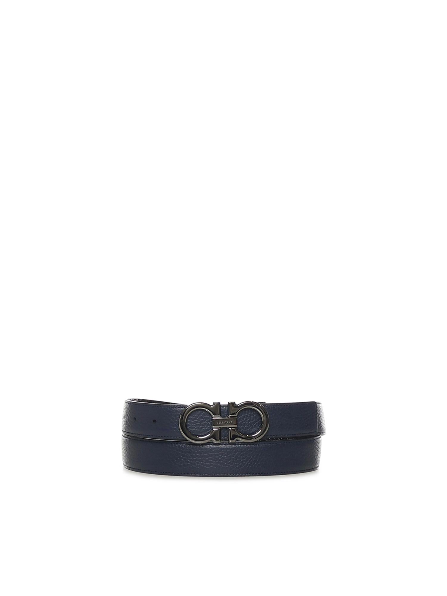 Cintura Gancini in pelle 670428 790557005 FERRAGAMO 