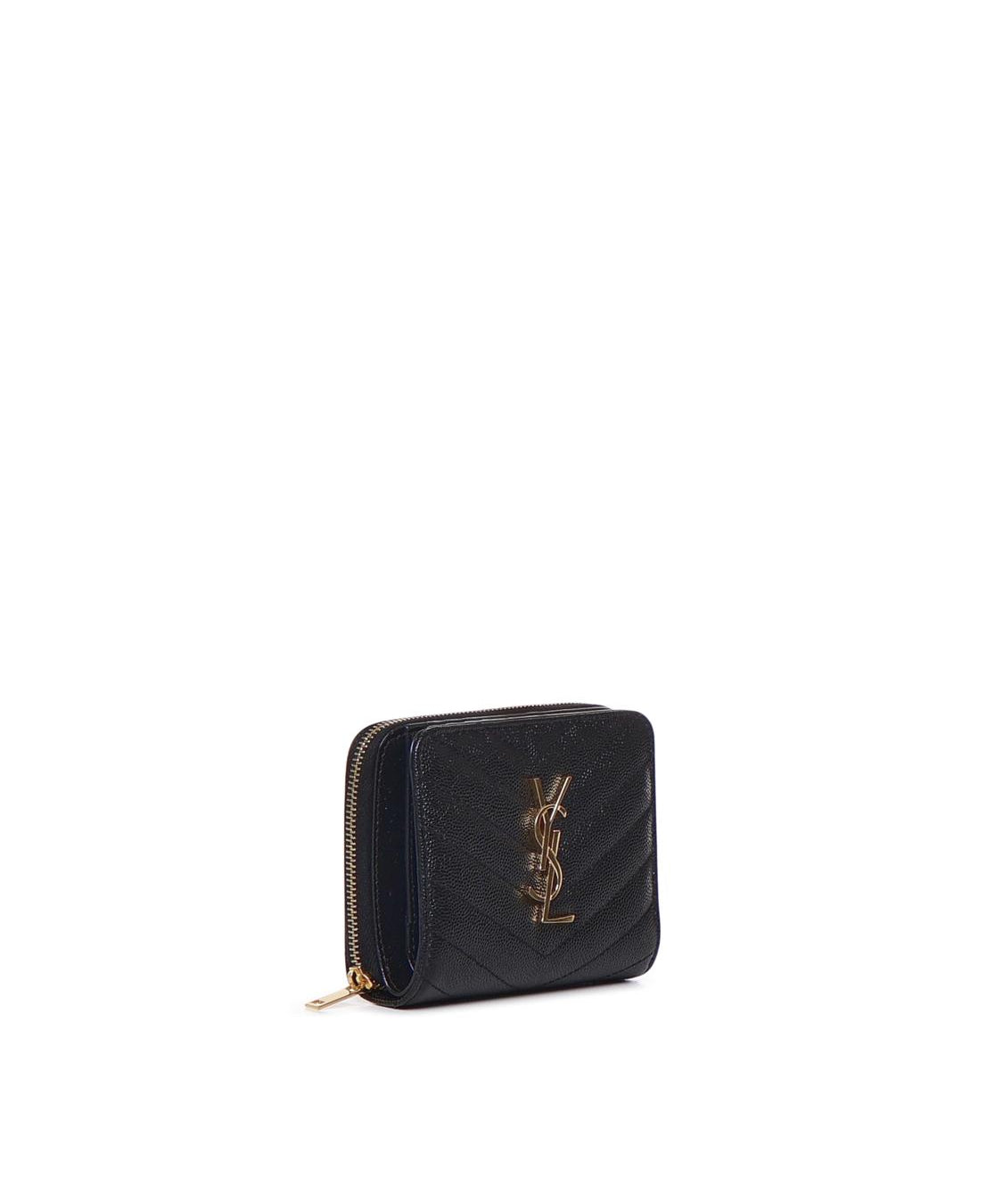Portafoglio Cassandre matelassé in pelle 668288 BOW011000 SAINT LAURENT 