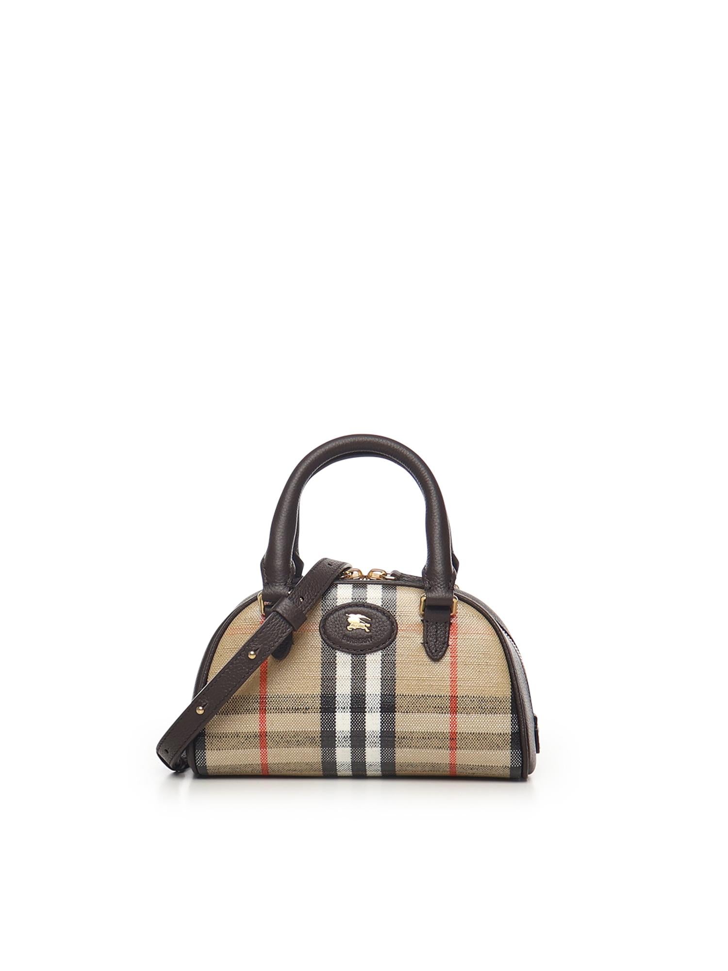Borsa bowling "Mini Highlands" 8115281 B9368 BURBERRY 