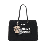 Borsa shopping Ski Lounge 73BS9A501 SKI LOUNGENERO/BIANCO V° 73 