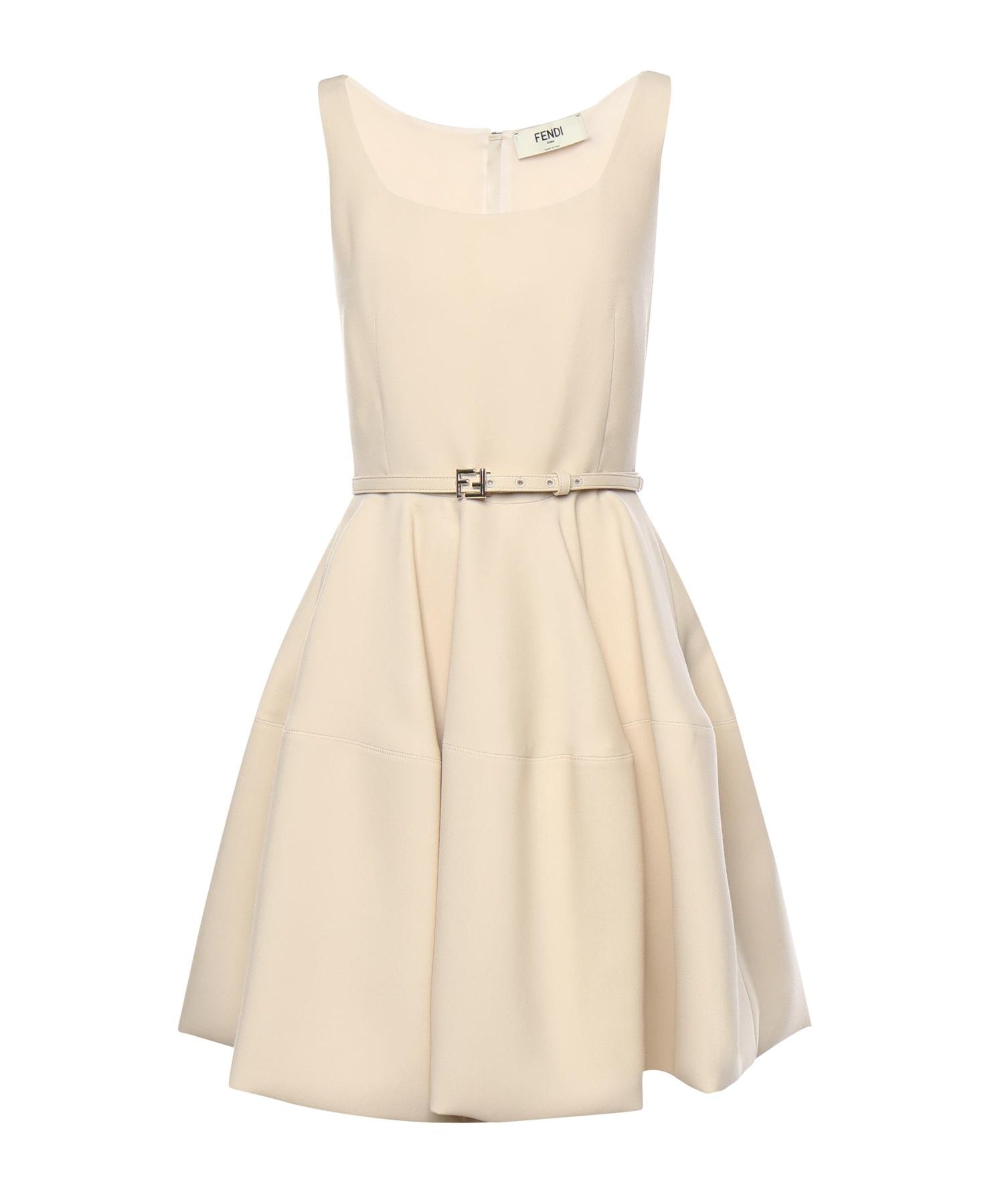 Mini abito in misto lana e seta FDD497 AC4GF1I1G FENDI 