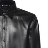 Overshirt in pelle G5NP9L HULFYN0000 DOLCE & GABBANA 