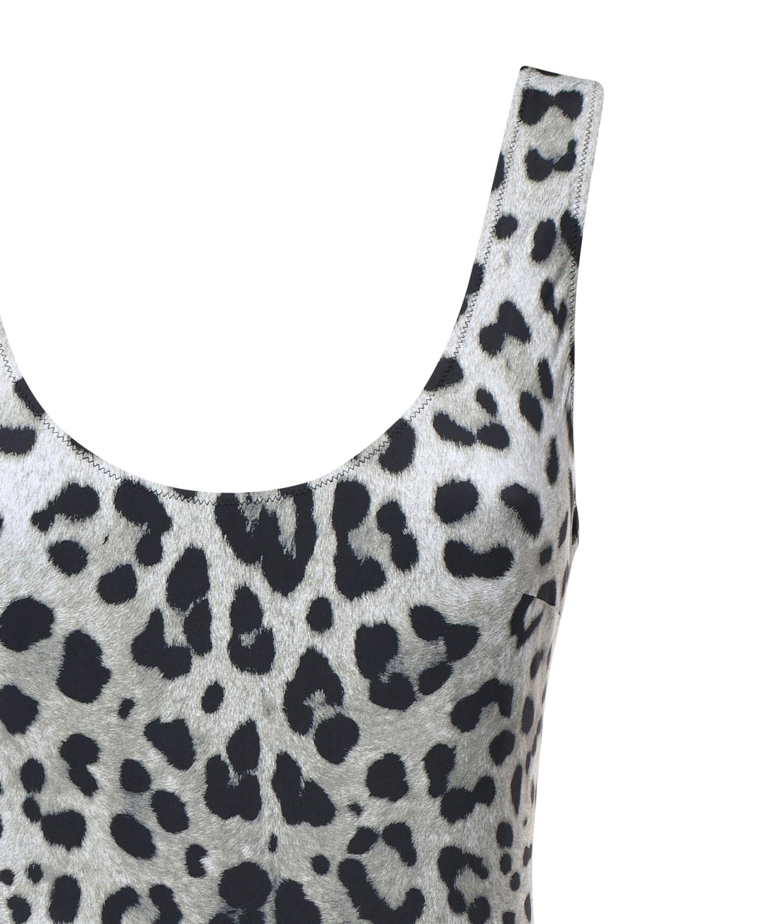 Costume intero olimpionico stampa Leopardo O9A46J ONO11HI13N DOLCE & GABBANA 