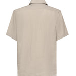 Camicia in lino M75CAMM04TES0I139 02NN ELEVENTY 
