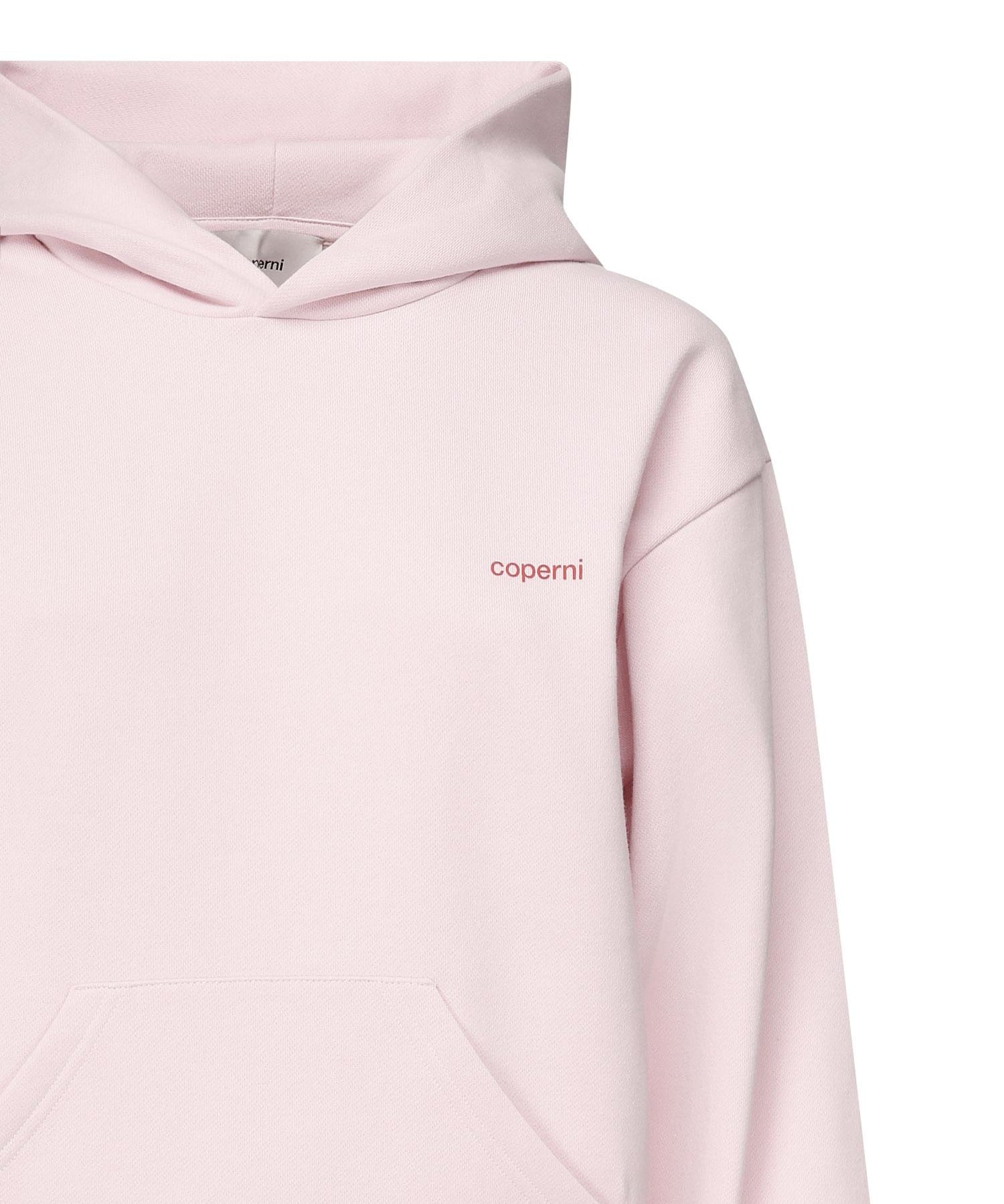Felpa con cappuccio e logo COPJS15F5035 PINK-RED COPERNI 