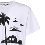 T-shirt in jersey di cotone con stampa 80GAHT11 CJ00T3 VERSACE JEANS COUTURE 