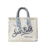 Borsa Vanity in canvas con twill removibile VANI045 09243L MC2 SAINT BARTH 