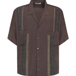 Camicia con colletto aperto MGFW25TT03870 3233 MAGLIANO 