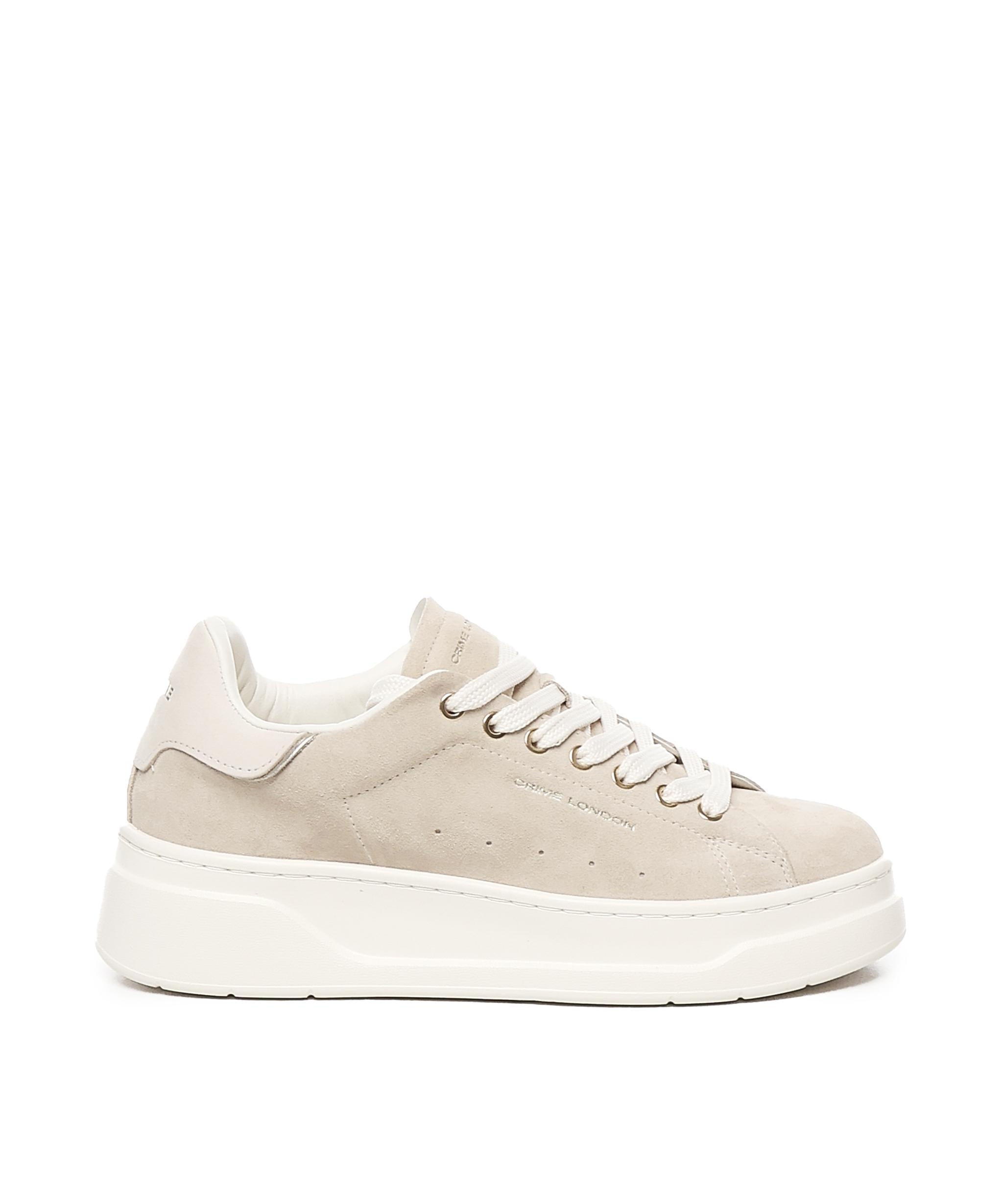 Sneakers Sonik in camoscio 21801AA7 SAND CRIME LONDON 