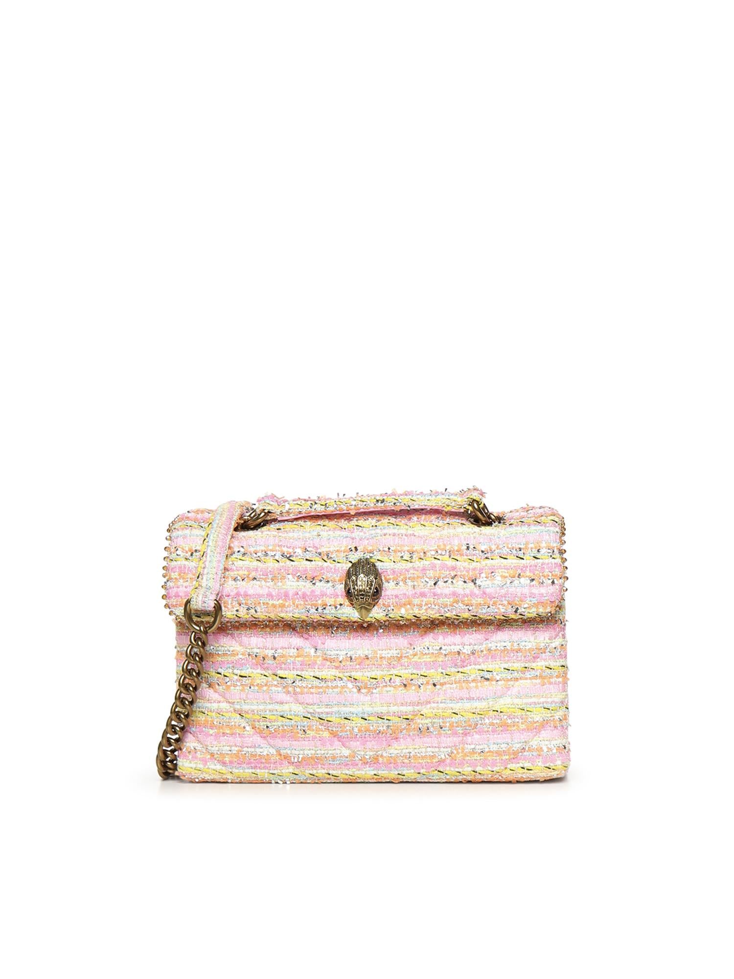 Borsa Kensington in tweed 2062657609 PINK KURT GEIGER 