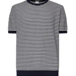 T-shirt a righe in cotone<BR/> M76MAGM57MAG0M037 11-01 ELEVENTY 