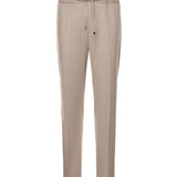 Pantaloni jogger in twill di misto lino fiammato MRED0006 99TUCI7M0121 ETRO 
