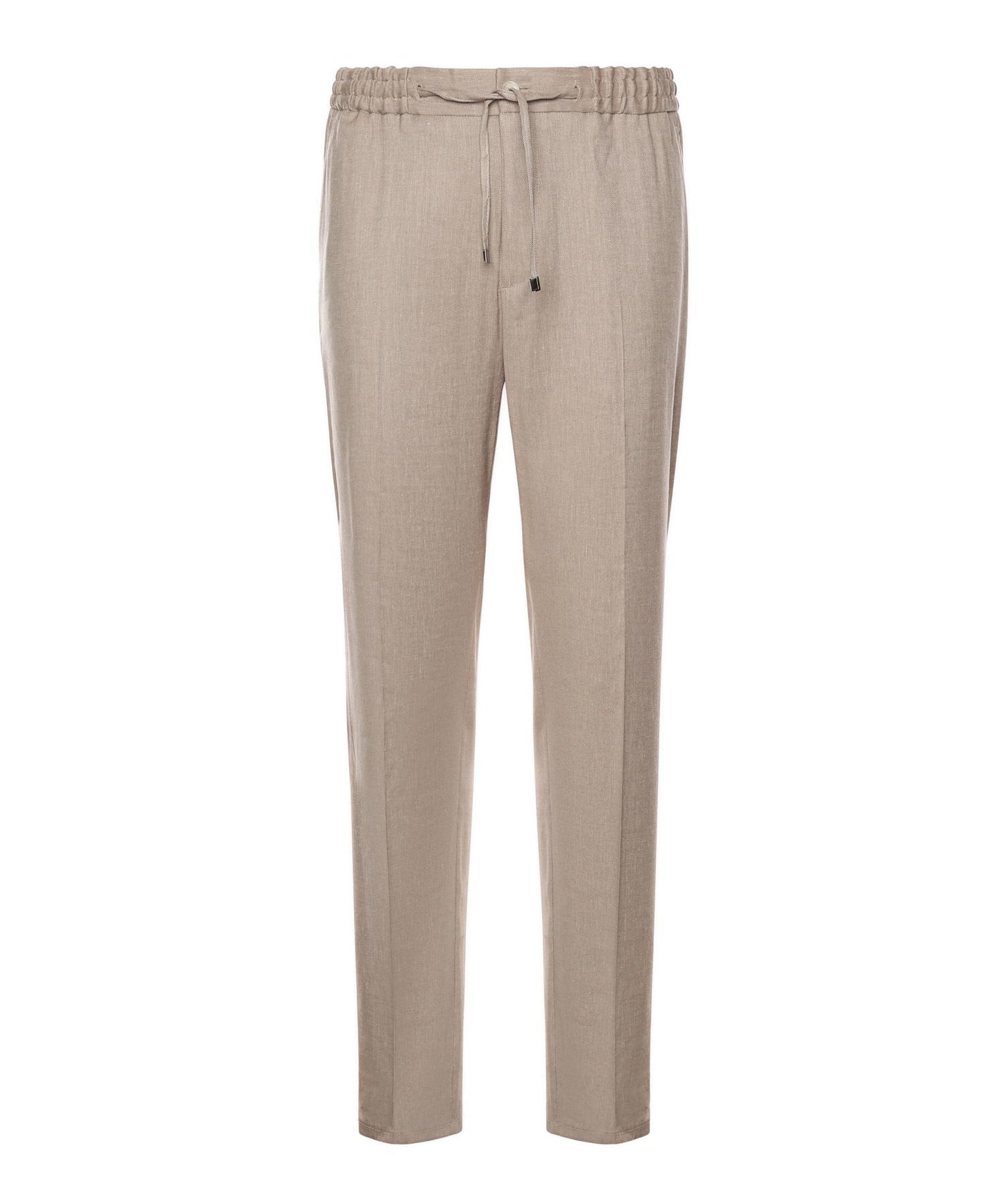Pantaloni jogger in twill di misto lino fiammato MRED0006 99TUCI7M0121 ETRO 