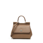 Borsa a mano Sicily piccola in pelle Dauphine BB6003 B10018M417 DOLCE & GABBANA 