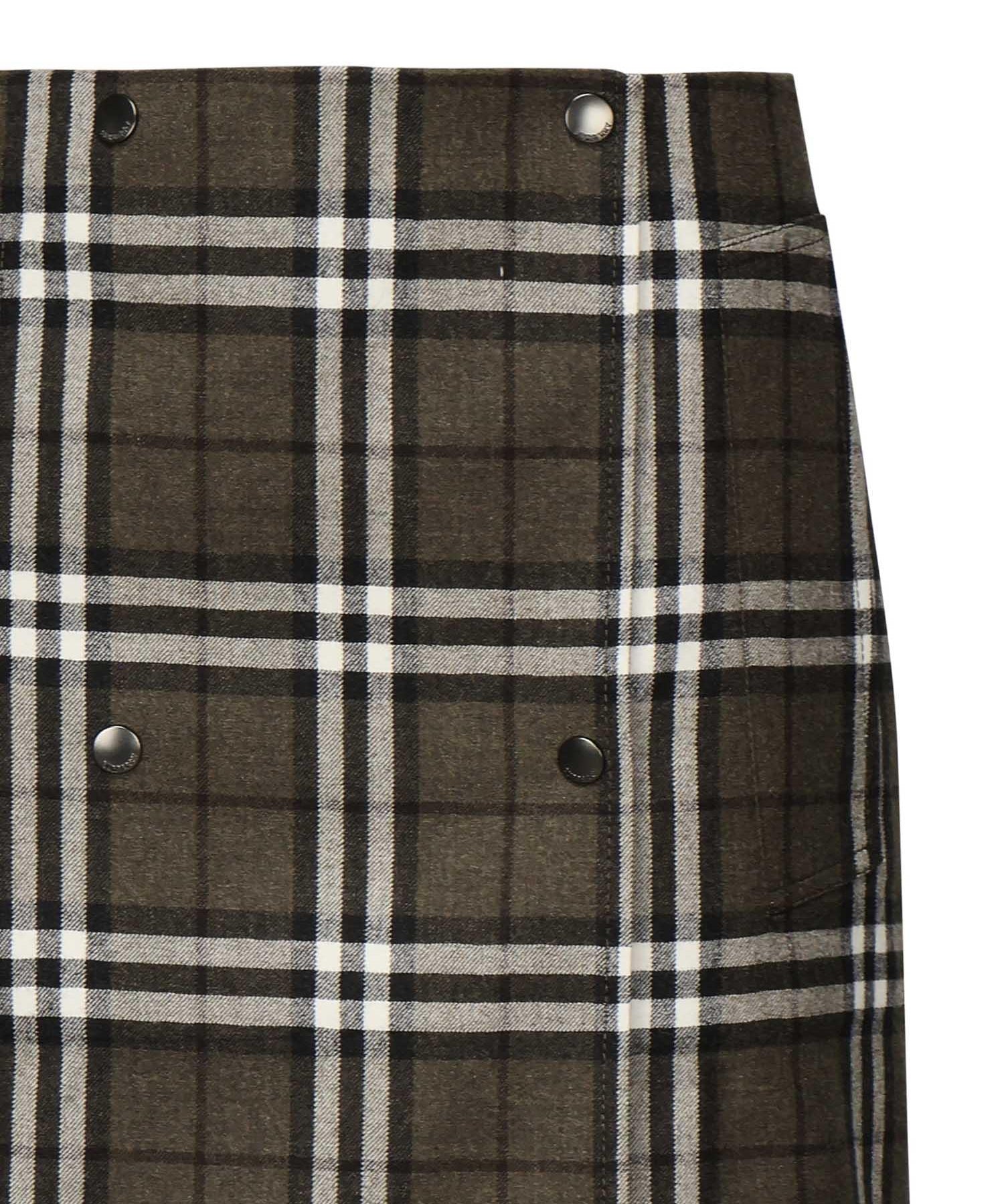 Minigonna in lana Check 8110911 C3078 BURBERRY 