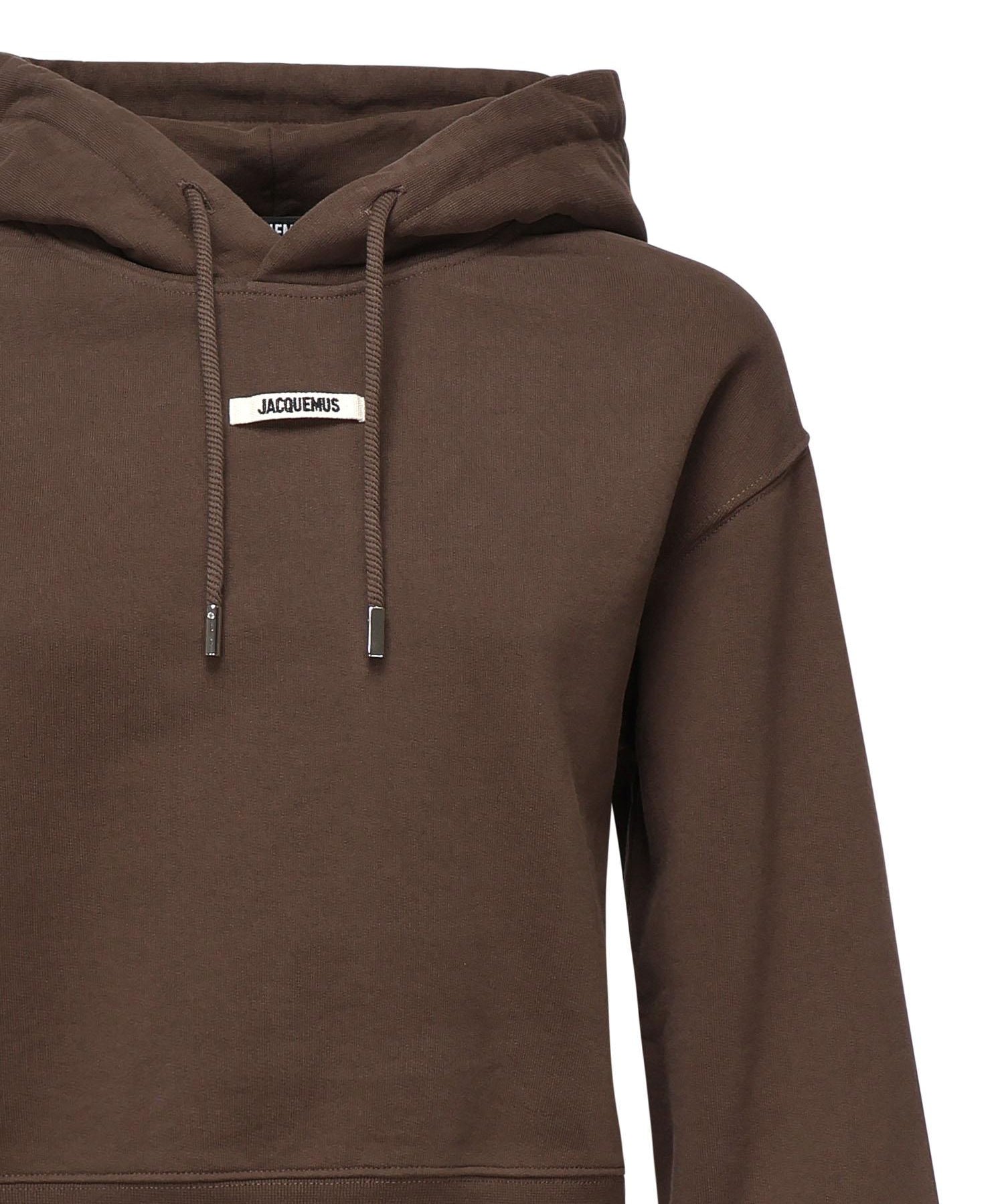 Felpa con cappuccio Gros Grain 24EHOW00247AJ00109 880 JACQUEMUS 
