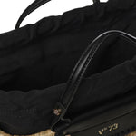 Mini bag Vanna con logo 73BS9N202 VANNANERO/NATURALE V° 73 