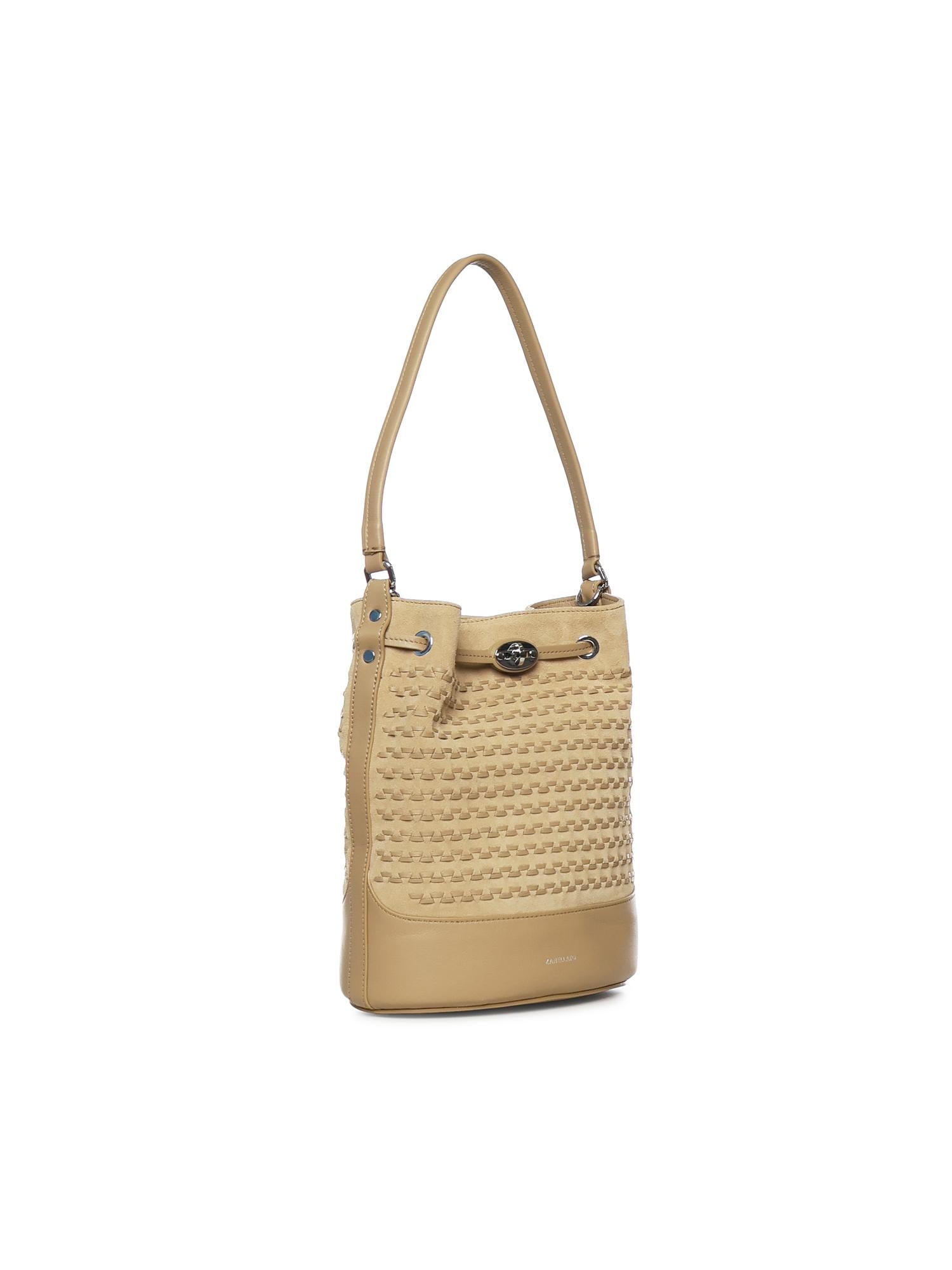 Secchiello Monda' Musiva in suede 068980 2220000Z0200 ZANELLATO 