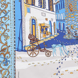 Foulard in seta con stampa 311595 792625100 FERRAGAMO 