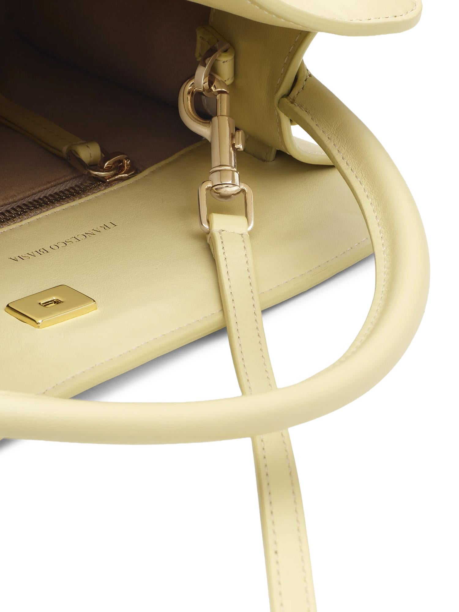 Mini bag Iconic Hot-Minute FBBP9JF03 BURRO FRANCESCO BIASIA 