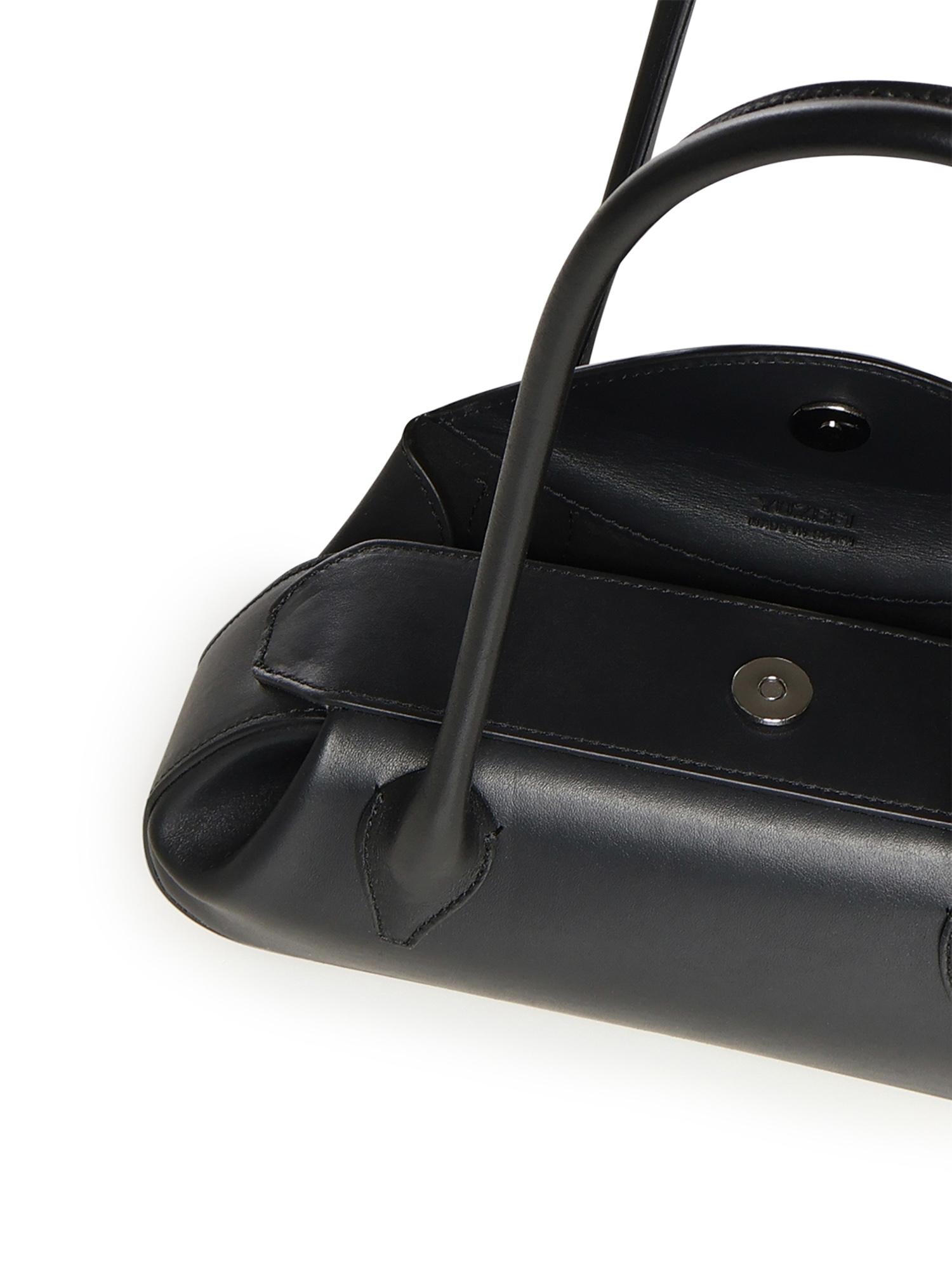 Borsa Oyster Mini in pelle OYSTER SHOULDER BAG MINI SMOOTH LEATHER  YUZEFI 