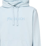 Felpa con cappuccio e logo ricamato JW0214 PG1632806 JW ANDERSON 
