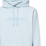 Felpa con cappuccio e logo ricamato JW0214 PG1632806 JW ANDERSON 