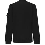 Felpa con zip e logo<BR/> K2S156100068 S0A20V0029 STONE ISLAND 