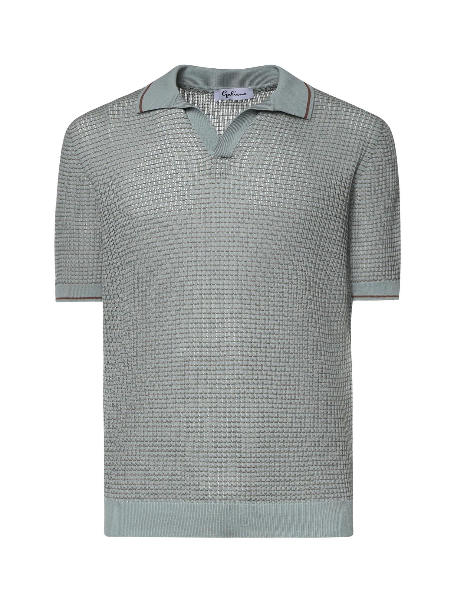 Polo in cotone 57191 20650510 GALIANO 