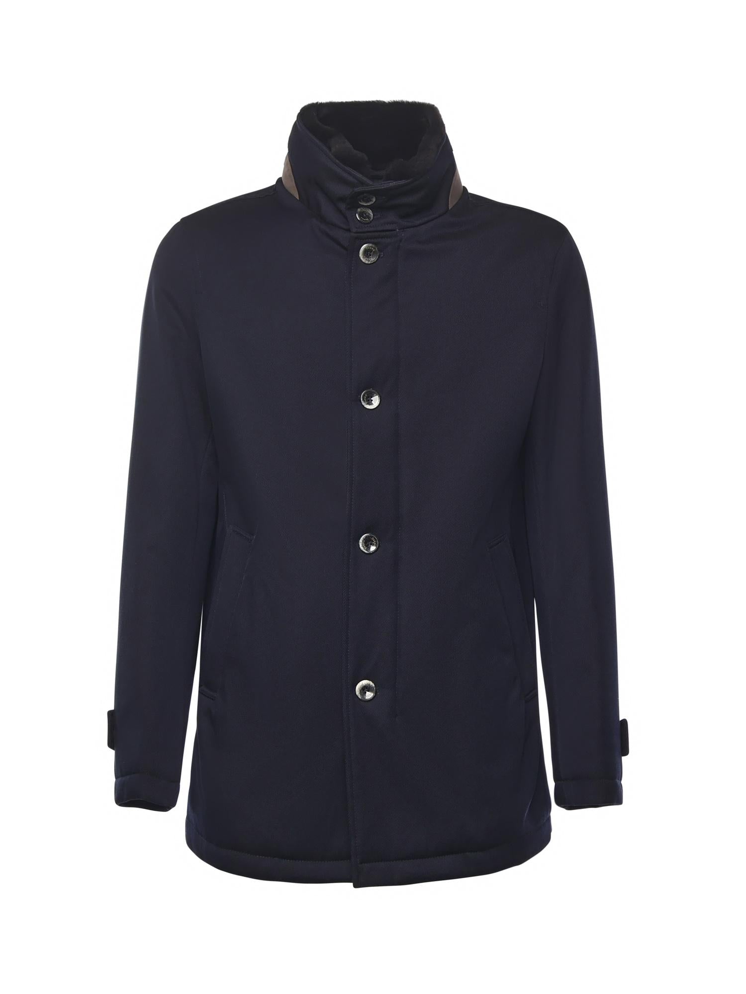 Carcoat in diagonal wool IM000369U 331869200 HERNO 