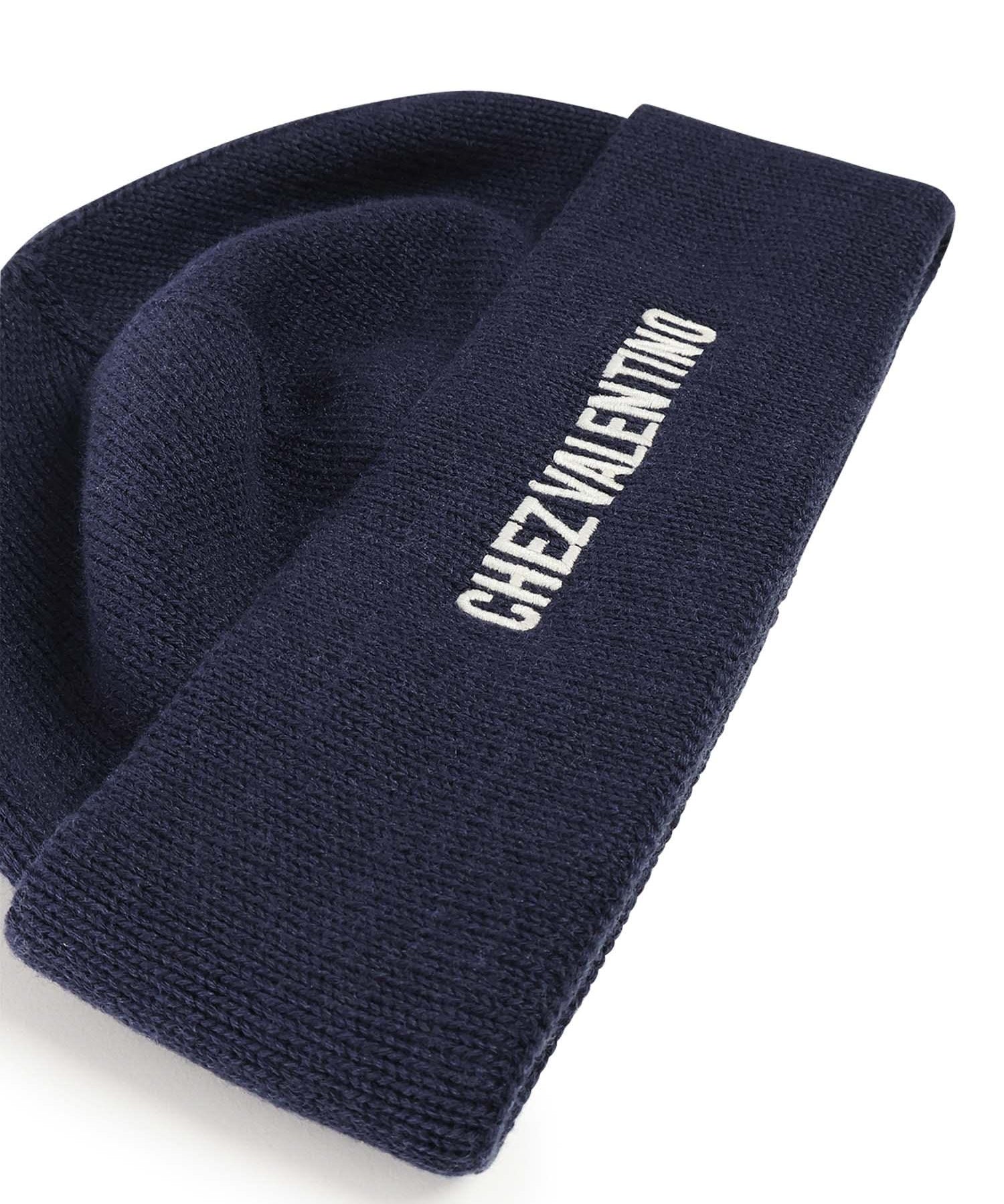 Beanie knitted Chez Valentino 7Y2HB02R FZLAEW VALENTINO GARAVANI 