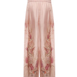 Pantaloni Cascadian in seta 3254PSS255 PINK ZIMMERMANN 